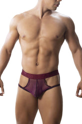 Roger Smuth RS014 Jockstrap Couleur Bordeaux